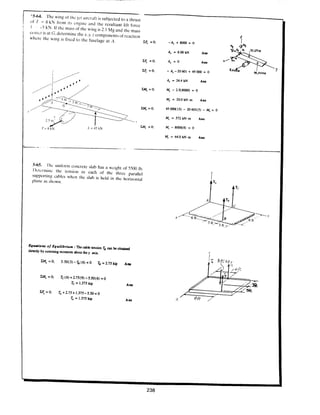 Estatica hibeller-tenth edition-solcuionario