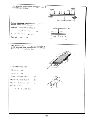 Estatica hibeller-tenth edition-solcuionario
