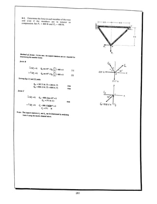 Estatica hibeller-tenth edition-solcuionario
