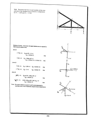 Estatica hibeller-tenth edition-solcuionario