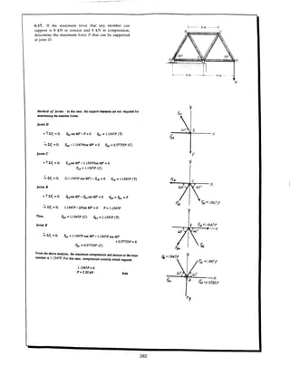 Estatica hibeller-tenth edition-solcuionario