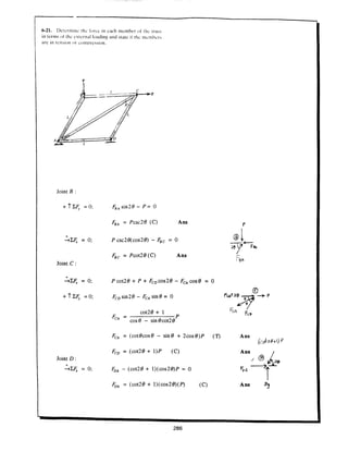 Estatica hibeller-tenth edition-solcuionario