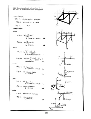 Estatica hibeller-tenth edition-solcuionario