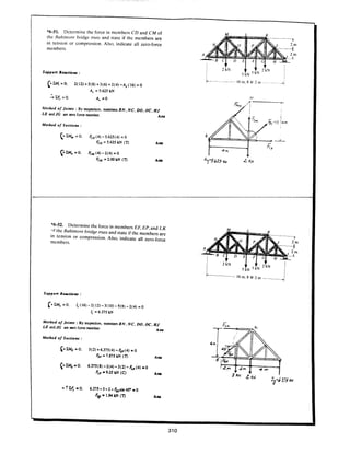 Estatica hibeller-tenth edition-solcuionario