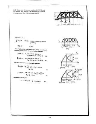 Estatica hibeller-tenth edition-solcuionario