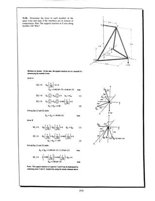 Estatica hibeller-tenth edition-solcuionario