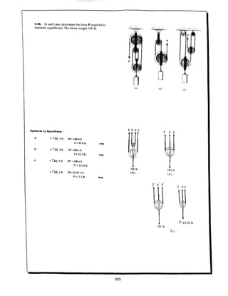 Estatica hibeller-tenth edition-solcuionario