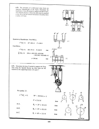 Estatica hibeller-tenth edition-solcuionario