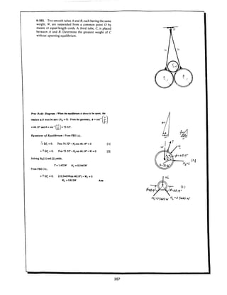 Estatica hibeller-tenth edition-solcuionario