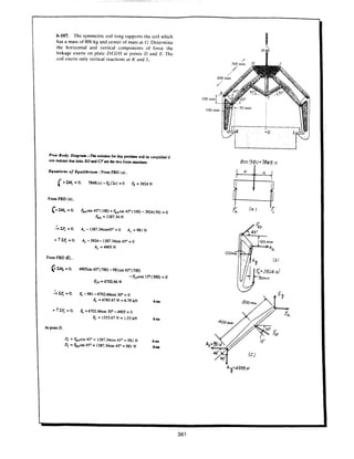 Estatica hibeller-tenth edition-solcuionario