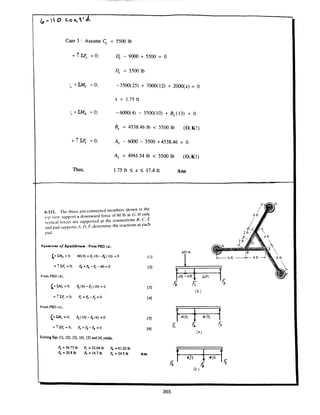 Estatica hibeller-tenth edition-solcuionario