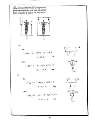 Estatica hibeller-tenth edition-solcuionario