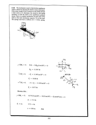 Estatica hibeller-tenth edition-solcuionario