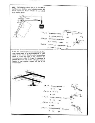 Estatica hibeller-tenth edition-solcuionario