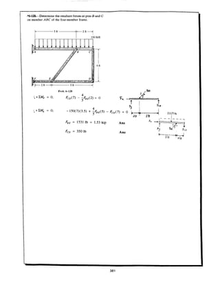 Estatica hibeller-tenth edition-solcuionario