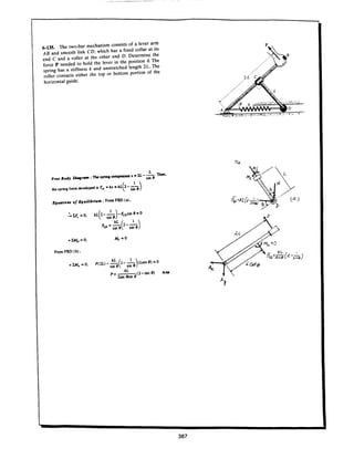 Estatica hibeller-tenth edition-solcuionario