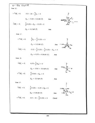 Estatica hibeller-tenth edition-solcuionario