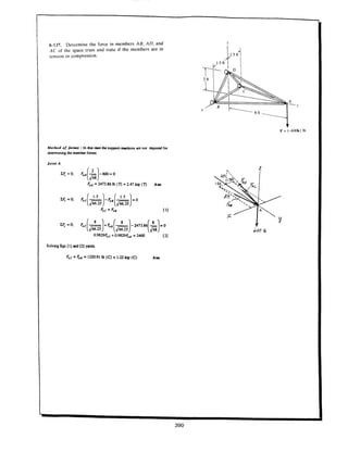 Estatica hibeller-tenth edition-solcuionario