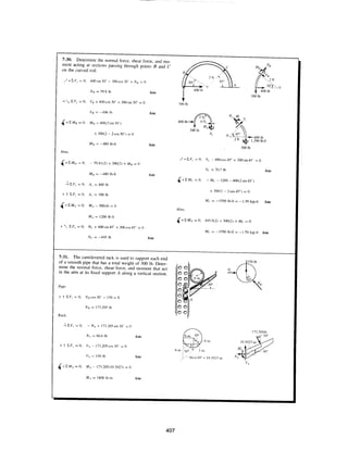 Estatica hibeller-tenth edition-solcuionario