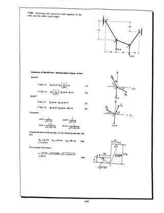 Estatica hibeller-tenth edition-solcuionario