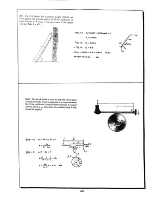 Estatica hibeller-tenth edition-solcuionario