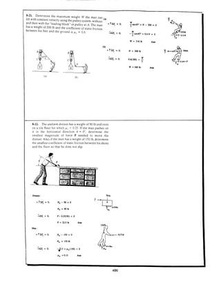 Estatica hibeller-tenth edition-solcuionario