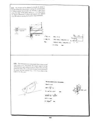 Estatica hibeller-tenth edition-solcuionario