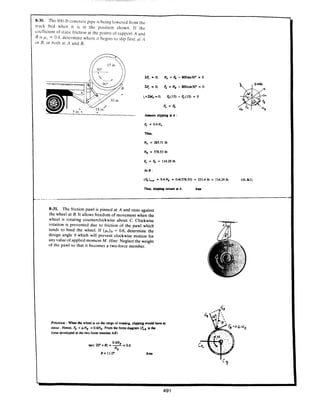 Estatica hibeller-tenth edition-solcuionario