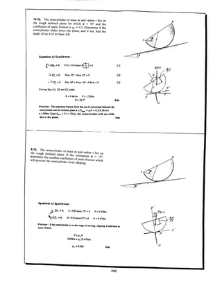 Estatica hibeller-tenth edition-solcuionario