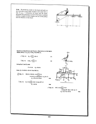 Estatica hibeller-tenth edition-solcuionario