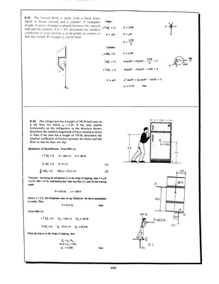 Estatica hibeller-tenth edition-solcuionario
