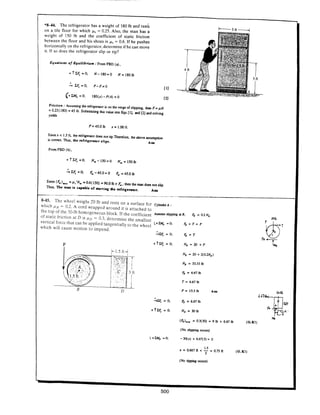 Estatica hibeller-tenth edition-solcuionario