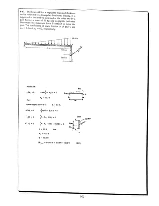 Estatica hibeller-tenth edition-solcuionario