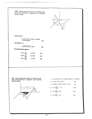 Estatica hibeller-tenth edition-solcuionario