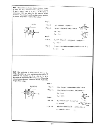 Estatica hibeller-tenth edition-solcuionario