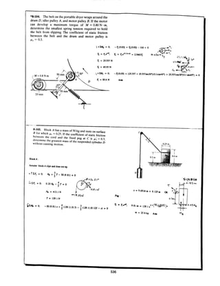 Estatica hibeller-tenth edition-solcuionario