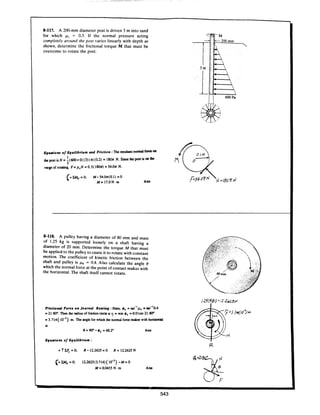 Estatica hibeller-tenth edition-solcuionario