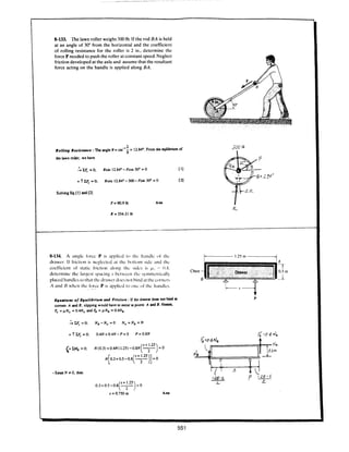 Estatica hibeller-tenth edition-solcuionario