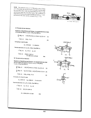 Estatica hibeller-tenth edition-solcuionario