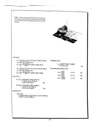 Estatica hibeller-tenth edition-solcuionario