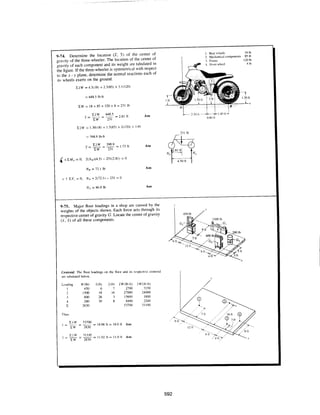 Estatica hibeller-tenth edition-solcuionario