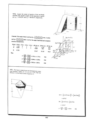 Estatica hibeller-tenth edition-solcuionario