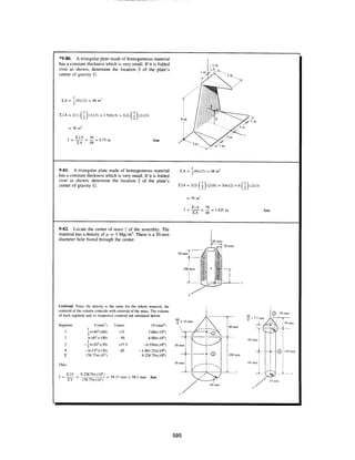 Estatica hibeller-tenth edition-solcuionario