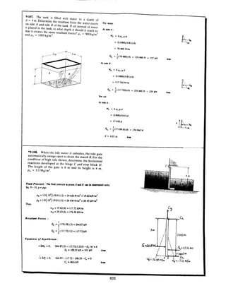 Estatica hibeller-tenth edition-solcuionario