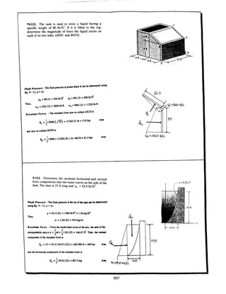 Estatica hibeller-tenth edition-solcuionario
