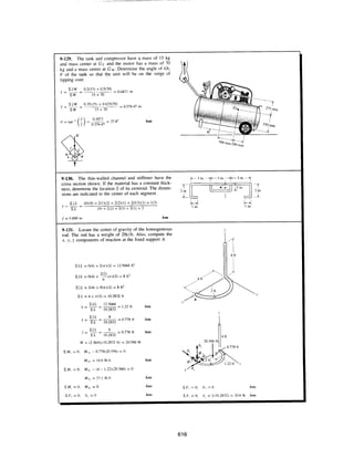 Estatica hibeller-tenth edition-solcuionario