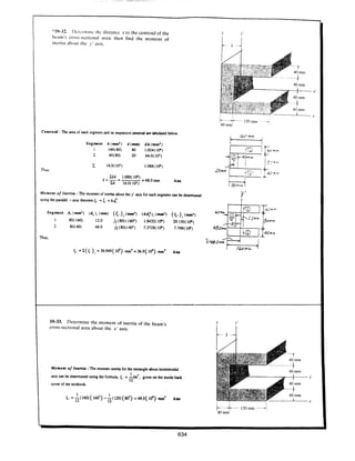 Estatica hibeller-tenth edition-solcuionario