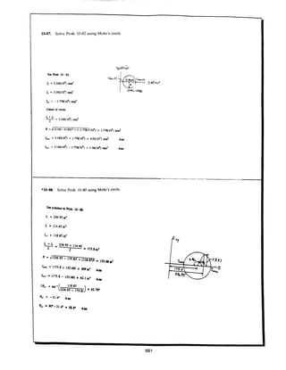 Estatica hibeller-tenth edition-solcuionario