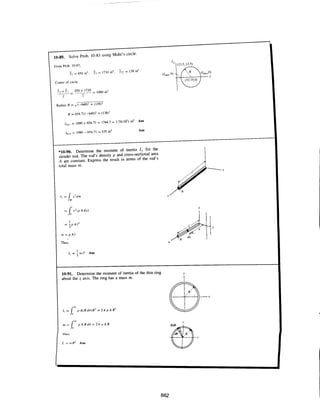 Estatica hibeller-tenth edition-solcuionario