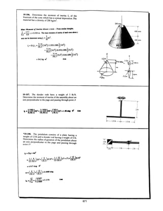 Estatica hibeller-tenth edition-solcuionario
